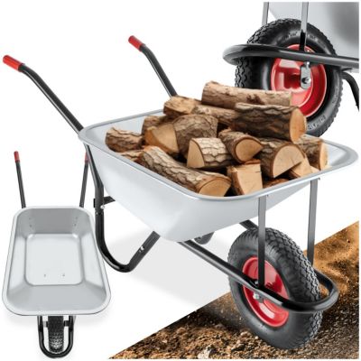 Brouette en Métal galvanisé Capacité de charge maximale 250kg