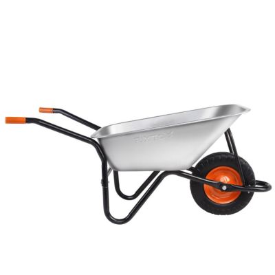 Brouette - FUXTEC FX-WB6404G - charge 120 kg volume 90 L acier galvanisé