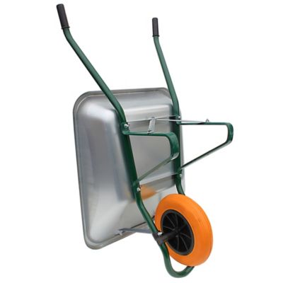 Brouette roue increvable Ø.360 mm, cuve en acier galvanisé, capacité 100 L, Altrad