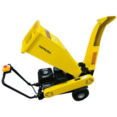 Broyeur de Végétaux et de Branches Thermique Nemura 212cc - Diamètre max 50mm