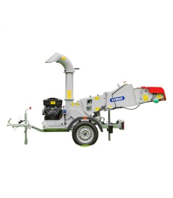 Broyeur de végétaux GRIN  120mm  Briggs  Stratton 627cc  attelage remorque - BIOCH120-ROAD