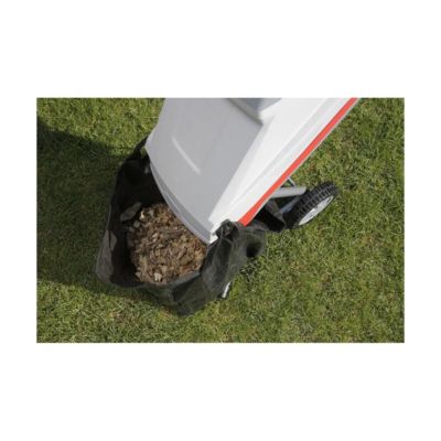 Broyeur de végétaux électrique 2500W 2 Lames acier trempé Branches jusqu'à 45mm Sac 45L IKRA
