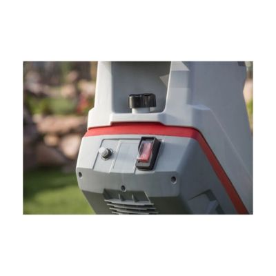 Broyeur de végétaux électrique 2500W 2 Lames acier trempé Branches jusqu'à 45mm Sac 45L IKRA
