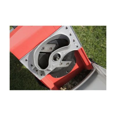 Broyeur de végétaux électrique 2500W 2 Lames acier trempé Branches jusqu'à 45mm Sac 45L IKRA
