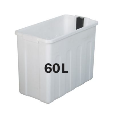 Broyeur de végétaux électrique 2800 w bac 60 litres
