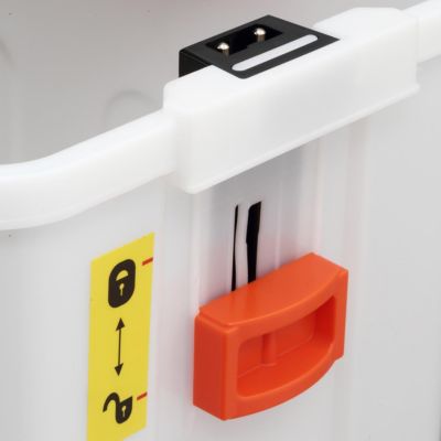 Broyeur de végétaux électrique FUXTEC FX-EGH2800B 2800 W, bac 60 L, coupe branches diametre 44mm, IPX4
