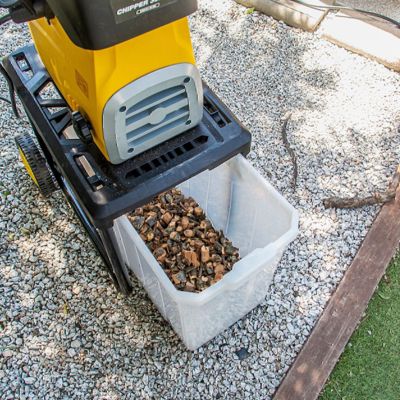 Broyeur de végétaux électrique GARLAND CHIPPER 355LE-V19 Jaune