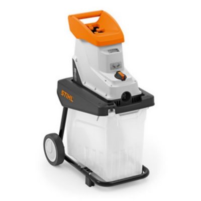 Broyeur de végétaux électrique filaire 2500 W, branche maxi 40 mm, bruit 85 dB(A), collecte 60 L, Stihl GHE 140 L