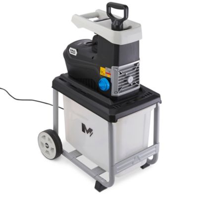 Broyeur de végétaux électrique filaire 2800 W, branche maxi 45 mm, bruit 96 dB(A), collecte 50 L, Mac Allister MSHP2800D-2