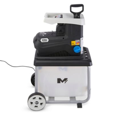 Broyeur de végétaux électrique filaire 2800 W, branche maxi 45 mm, bruit 96 dB(A), collecte 50 L, Mac Allister MSHP2800D-2