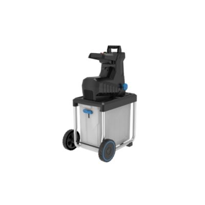 Broyeur de végétaux électrique filaire 2800W, branche maxi 45mm, bruit 92 dB(A), collecte 60L, Mac Allister MQS2800-3