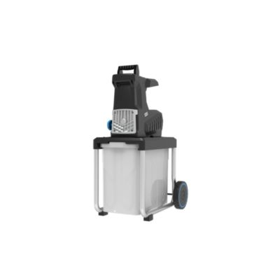 Broyeur de végétaux électrique filaire 2800W, branche maxi 45mm, bruit 92 dB(A), collecte 60L, Mac Allister MQS2800-3