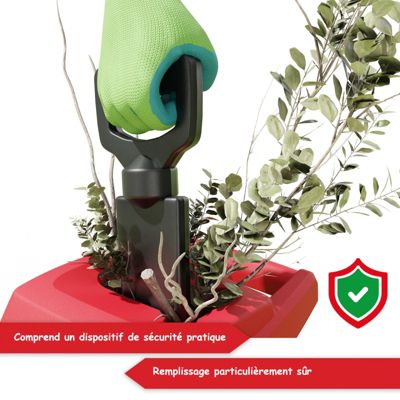 Broyeur de vegetaux electrique RS2844  2800 W Bac collecteur 60 L