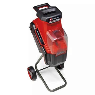 Broyeur de végétaux sans fil sans batterie 18 V, branche maxi 25 mm, bruit 100 dB(A), collecte 55 L, Einhell Redaxxo 36/25