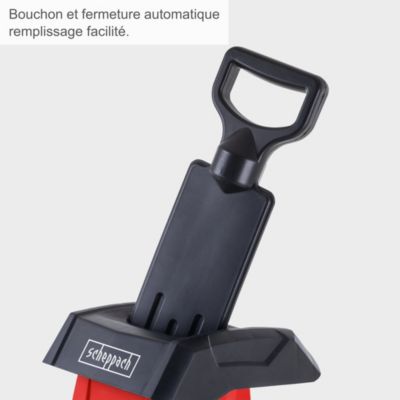 Broyeur silencieux 2en1 GS70 Scheppach  - 2800W - bac de ramassage 56L - diamètre max des branches 42 mm - cylindre broyage 87 mm
