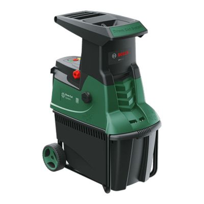 Broyeur silencieux AXT 22 D - broyeur de végétaux électrique 2 200 W, rotor porte-couteaux, bac 53 L
