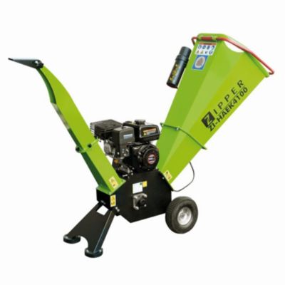 Broyeur thermique ZIPPER ZI-HAEK4100 moteur 196 cc 4100 W pour branches jusqu'à 100 mm