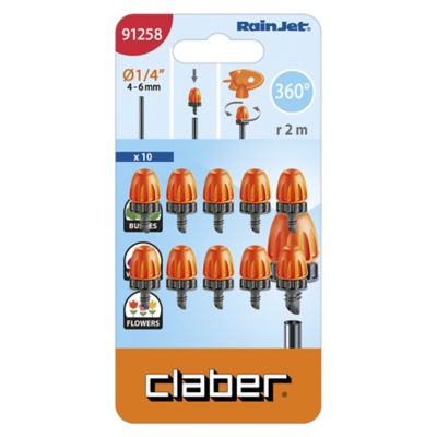 Brumisateur 360° par lot de 10 Claber