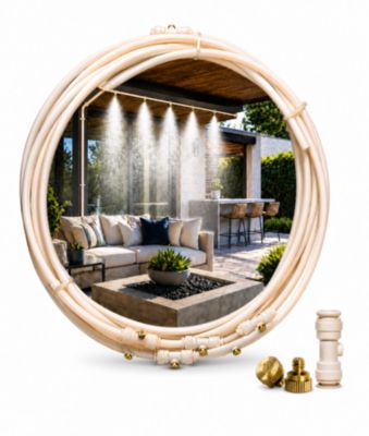 O’FRESH Temporisateur Digital Brumisateur Terrasse - Programmateur Arrosage Automatique Basse Pression
