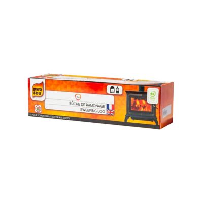 Bûche de ramonage Pyrofeu en sachet de 1 kg