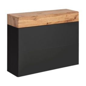 Buffet 2 Portes & 1 Tiroir "Easy" 100cm Noir