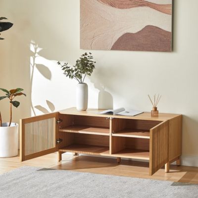 Buffet 2 portes bois/frêne 120 cm - Umea