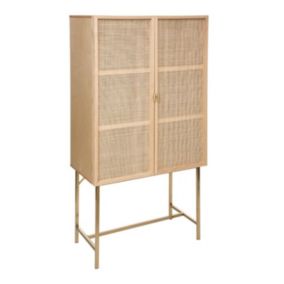 Buffet 2 Portes Cannage "Rayo" 165cm Naturel