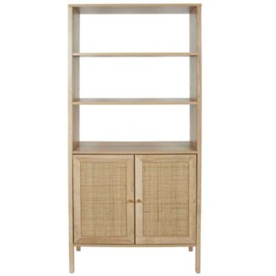 Buffet 2 Portes en Bois "Bali" 163cm Naturel