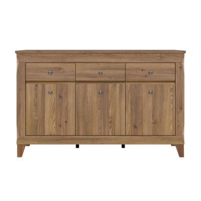 Buffet 3 portes 3 tiroirs Raya Bois