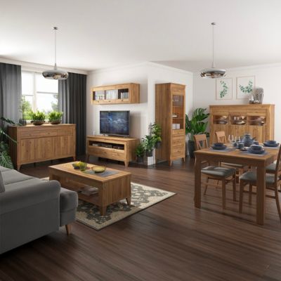 Buffet 3 portes 3 tiroirs Raya Bois