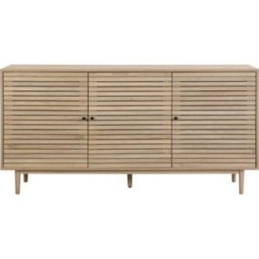 Buffet 3 portes couleur chêne 160 cm - Tivoli