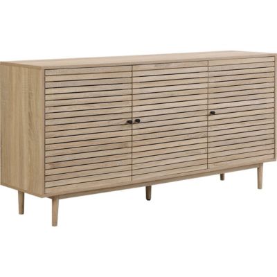 Buffet 3 portes couleur chêne 160 cm - Tivoli