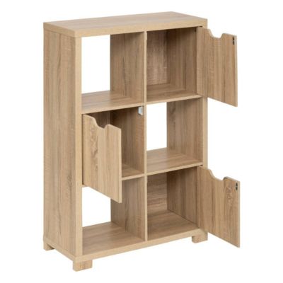 Buffet 3 portes Effet chêne naturel Bivoak - Atmosphera
