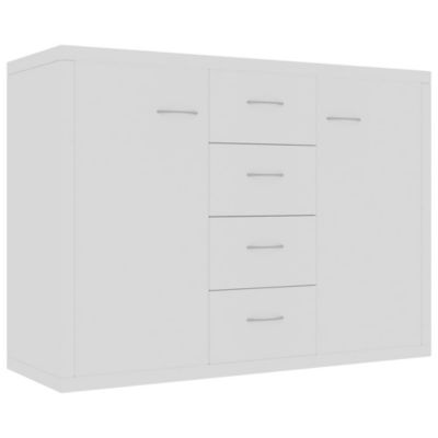 Buffet Blanc 88x30x65 cm Bois d'ingénierie vidaXL