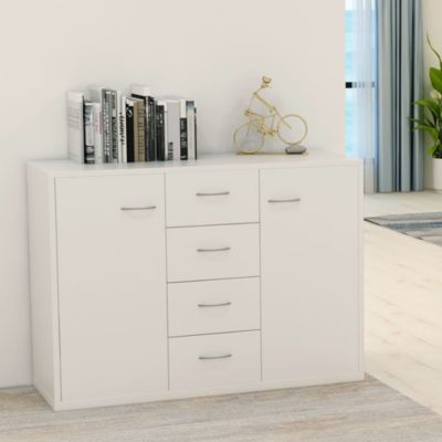 Buffet Blanc 88x30x65 cm Bois d'ingénierie vidaXL