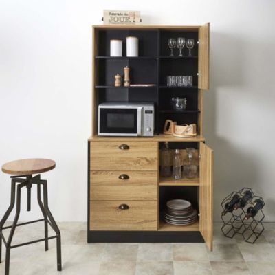 Buffet de cuisine en bois Chef