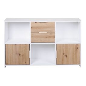 Buffet Design 6 Cases "Adam" 70cm Blanc