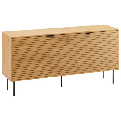 Buffet en bois 3 portes 150cm STINNA - Happy Garden