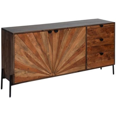 Buffet en bois d'acacia Elvira