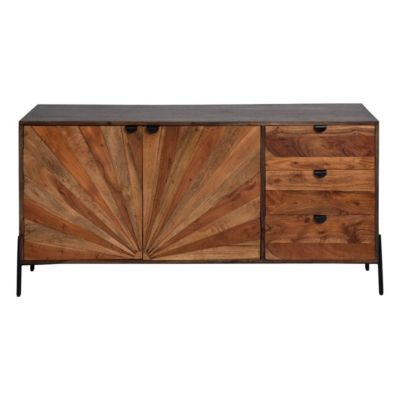 Buffet en bois d'acacia Elvira