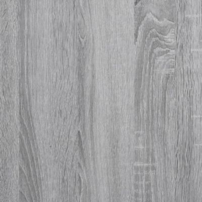 Buffet haut sonoma gris 45x41x124 cm bois d'ingénierie vidaXL