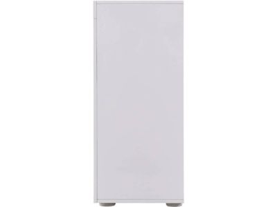 Buffet LED "Bogota"  155 x 40 x 92 cm  Chêne  Blanc laqué