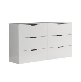 Buffet - Mélaminé - Blanc - 139 - 80 - 40 cm