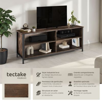 Buffet style industriel Bois foncé industriel, rustique