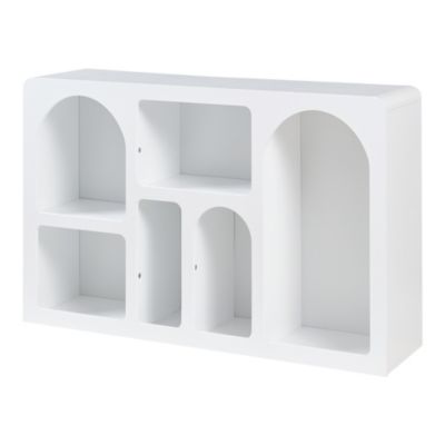 Buffet Vaagaa 110 x 30 x 70 cm blanc en.casa