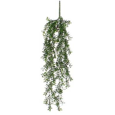 Buis suspendre vert artificiel 74 cm