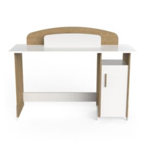 Bureau 1 niche et 1 porte L134,8 cm - NAILI