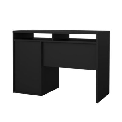 Bureau Abbadu, un tiroir 110x48x77h cm Noir