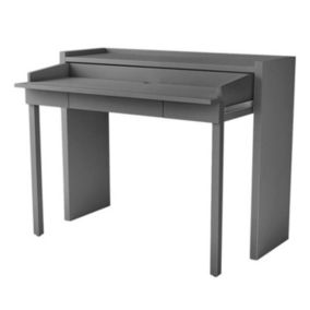 Bureau Console Extensible "Mel" 110cm Gris