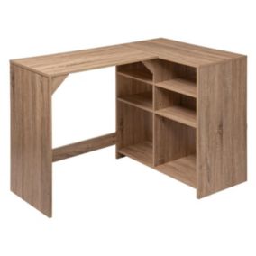 Bureau d'Angle Réversible "Mix N Modul" 110cm Naturel